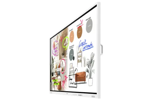 WM85FX pizarra blanca interactiva 2,16 m (85") 3840 x 2160 Pixeles Pantalla táctil Gris, Blanco HDMI - Imagen 9