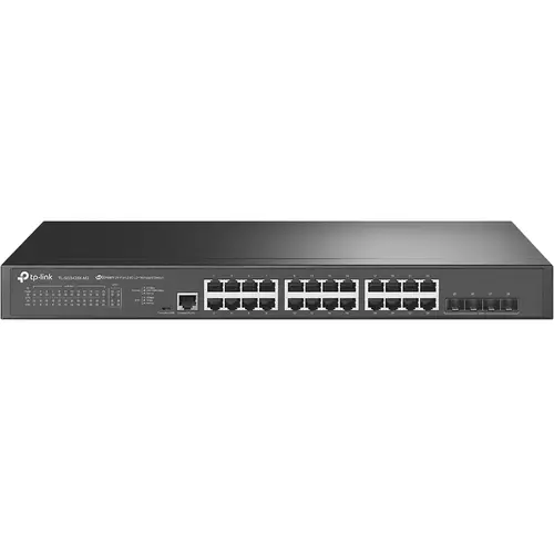 JetStream TL-SG3428X-M2 switch Gestionado L2+ 2.5G Ethernet (100/1000/2500) 1U Negro - Imagen 1
