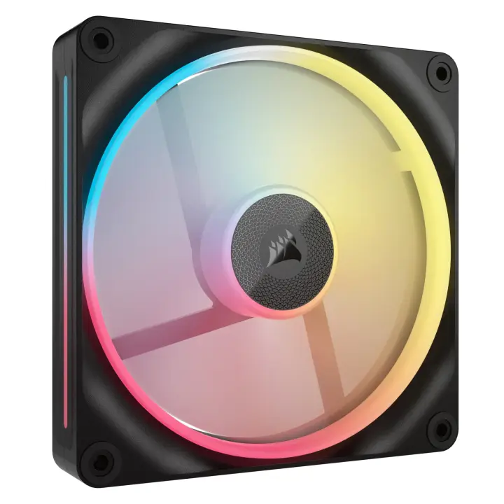 iCUE LINK LX140-R RGB Carcasa del ordenador Ventilador 14 cm Negro 1 pieza(s)