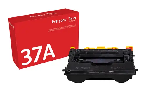 Everyday El tóner Everyday Negro de Xerox es compatible con HP 37A (CF237A), Capacidad estándar - Imagen 1