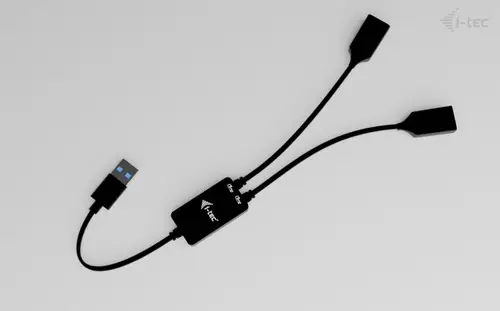 USB-A Cable HUB 2 port (2x USB-A) - Imagen 4
