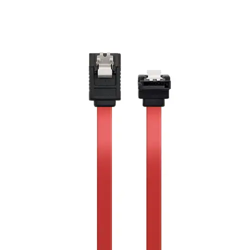 EC1514 cable de SATA 0,5 m SATA 7-pin Negro, Rojo - Imagen 1