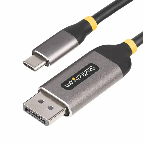 Cable Adaptador de Vídeo USB-C a DisplayPort de 3m -8K 60Hz - 4K 144Hz - HDR10 - Conversor de Vídeo USB Tipo C a DP 1.4 - Cable Convertidor Compatible con USB4/Thunderbolt 3/4 - Imagen 1