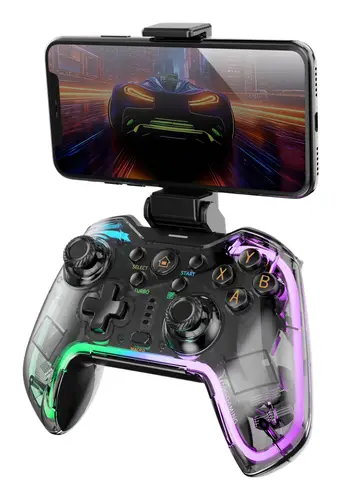 MGP-BT2 Negro, Transparente Bluetooth/USB Gamepad Analógico/Digital Android, Nintendo Switch, Nintendo Switch 2, Nintendo Switch Lite, Nintendo Switch OLED, PlayStation 4, Playstation 3 - Imagen 3