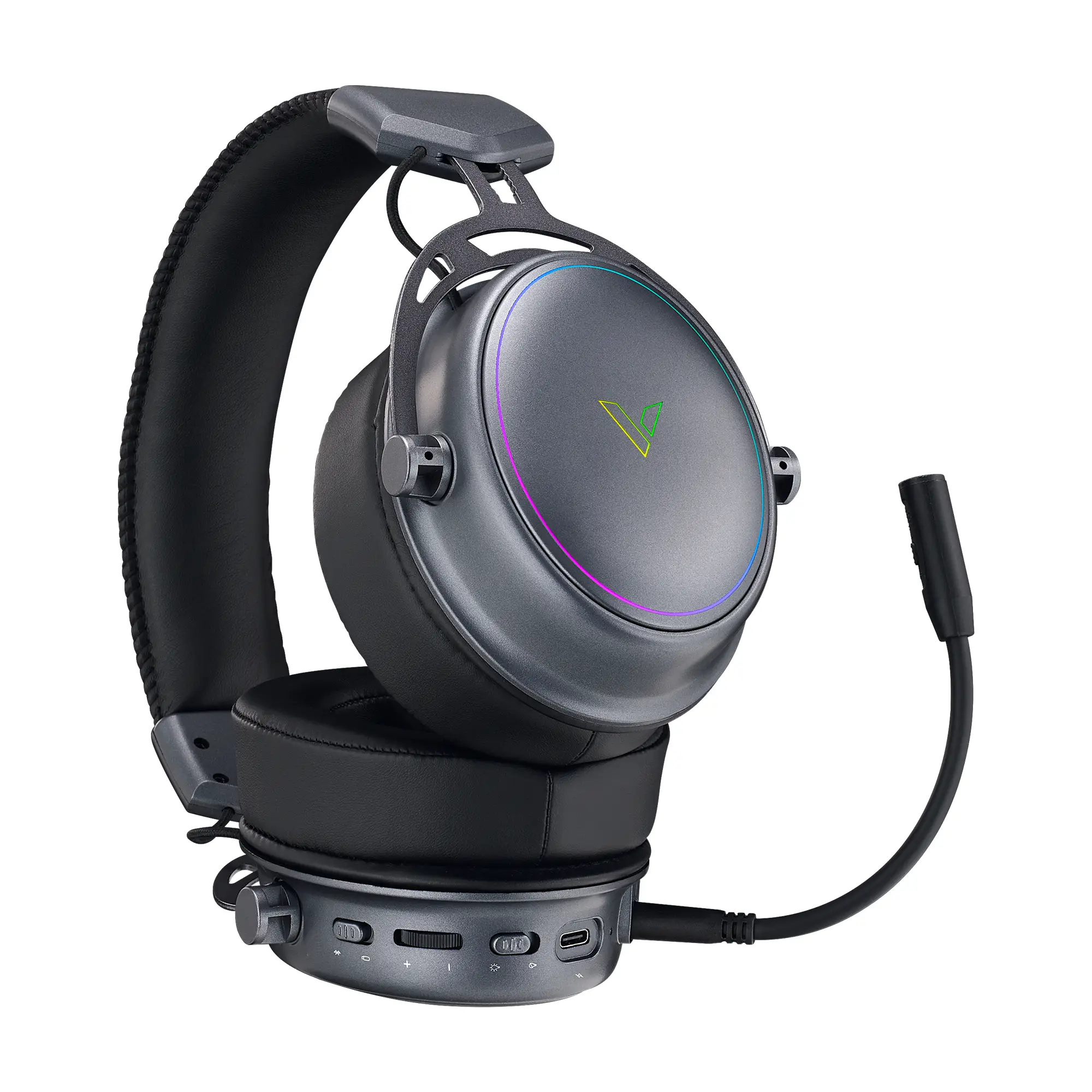 VH800 Auriculares True Wireless Stereo (TWS) Diadema Juego USB Tipo C Bluetooth Negro, Gris