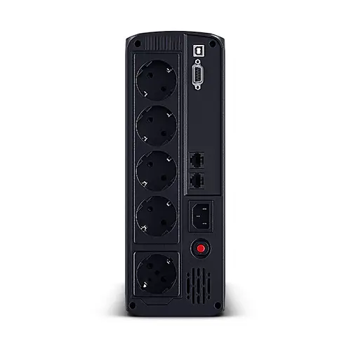 VP1200ELCD sistema de alimentación ininterrumpida (UPS) Línea interactiva 1,2 kVA 720 W 5 salidas AC - Imagen 3