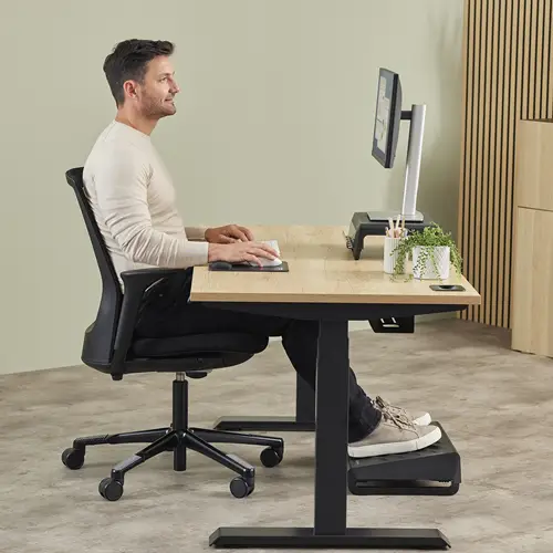 100142570 descansa muñecas Silicona Negro - Imagen 5