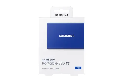 Portable SSD T7 1 TB USB Tipo C 3.2 Gen 2 (3.1 Gen 2) Azul - Imagen 8