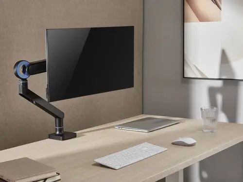 Soporte de escritorio para monitor de 17«-35», negro - Imagen 9