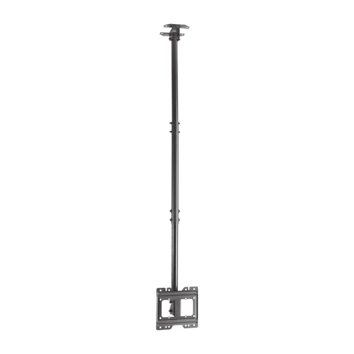 Soporte de techo giratorio, inclinable, extensible para monitor/TV 50kg de 23-43, Negro - Imagen 9