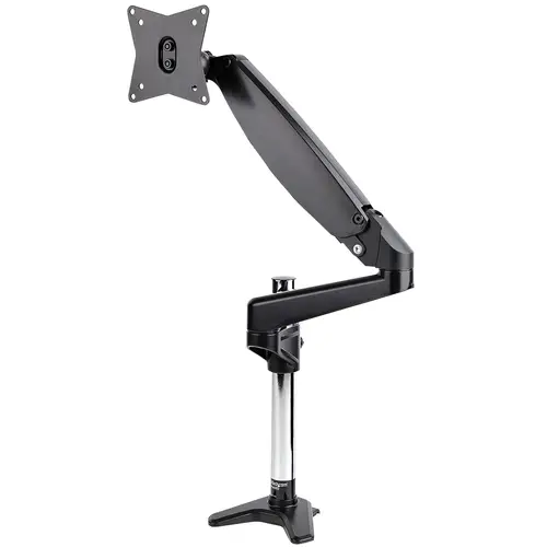 Brazo de Soporte de Escritorio para Un Monitor VESA de hasta 32" o Ultraancho de 49" 8kg - Base para 1 Monitor de Movimiento Articulado y Altura Ajustable - Grommet o Mordaza - Imagen 1