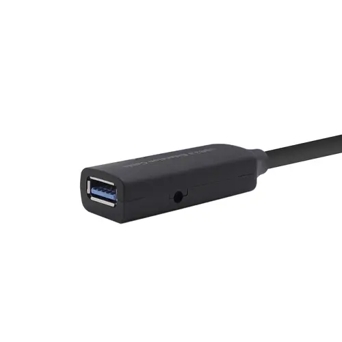 Cable USB 3.0 Prolongador con amplificador y alim., Tipo A/M-A/H, Negro, 10m - Imagen 2