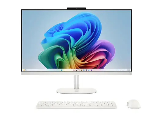 OmniStudio All-in-One Desktop Next Gen AI 27-cy0010ns PC Copilot+ PC Intel Core Ultra 5 322 68,6 cm (27") 1920 x 1080 Pixeles 16 GB DDR5-SDRAM 1 TB SSD Windows 11 Home Wi-Fi 6 (802.11ax) Blanco - Imagen 1