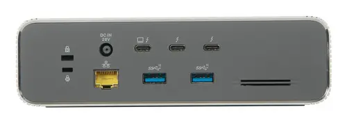 DOCK230EUZ base para portátil y replicador de puertos Alámbrico Thunderbolt 5 Plata - Imagen 8