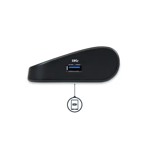 Docking Station USB 3.0 de 2 Monitores para Portátil - HDMI/DVI/VGA - Hub Ladrón 3x USB-A - GbE - Audio - Replicador de Puertos Universal USB-A - Win/macOS/ChromeOS - TAA - Imagen 5