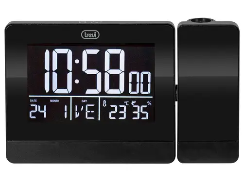 EC 884 PJ Reloj despertador digital Negro - Imagen 2