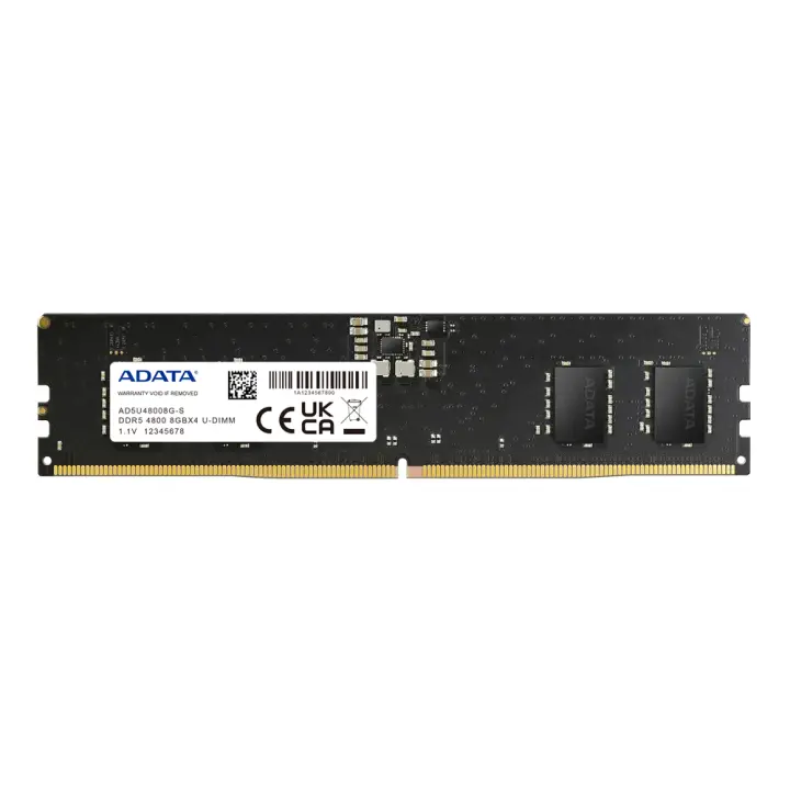 AD5U48008G-S módulo de memoria 8 GB 1 x 8 GB DDR5 4800 MHz ECC