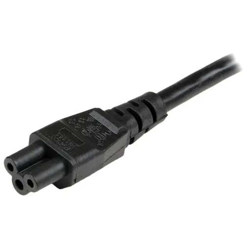 Cable de 1m de Alimentación para Portátiles, Enchufe UE a C5, 2,5A 250V, 18AWG, Cable de Repuesto para Cargador, Cable Hoja de Trébol Mickey Mouse, Cable para Europa, UL - Imagen 3