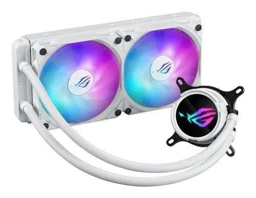 ROG Strix LC III 240 ARGB White Edition Procesador Kit de refrigeración líquida 12 cm Blanco - Imagen 3