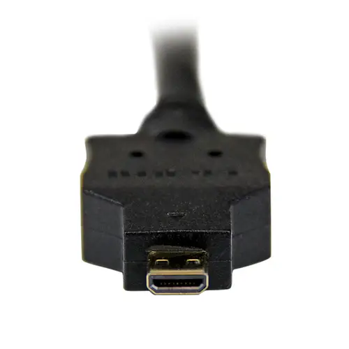 Cable de 2m Adaptador Conversor Micro HDMI a DVI-D para Tablet y Teléfono Móvil - Convertidor de Vídeo para Dispositivos Micro HDMI Tipo D a DVI-D Monoenlace - Imagen 3