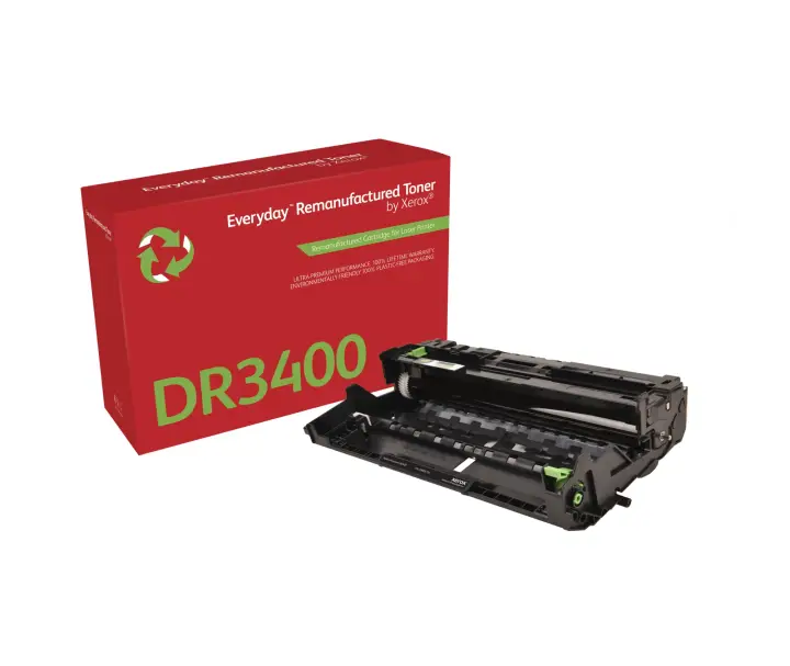 Unidad de imagen Everyday Mono remanufacturada de es compatible con Brother DR3400, Capacidad estándar