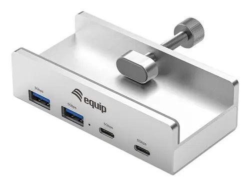 HUB USB-C EQUIP 128967 A 2xUSB-A 2xUSB-C CLIP AJUSTABLE