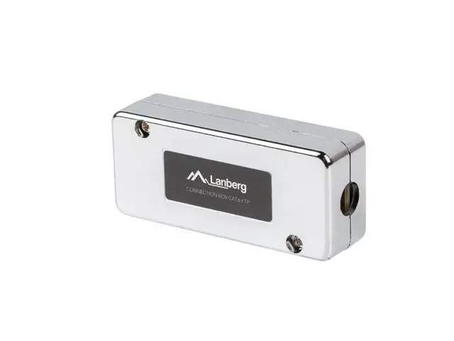 PLC-6SL1-S caja de conexiones de red Cat6 Plata