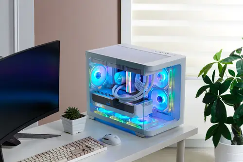 S380-WA Carcasa Mini Tower mITX, mATX Blanco ARGB - Imagen 15