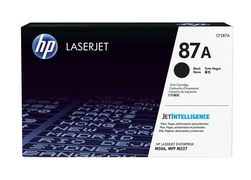 Cartucho de tóner original LaserJet 87A negro - Imagen 1