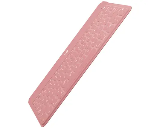 920-010043 teclado para móvil QWERTY Español Bluetooth Blanco - Imagen 2