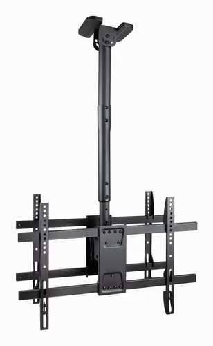 Soporte de Techo para 2 Pantallas 43"-86", Negro - Imagen 1