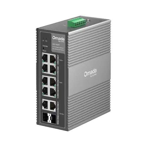 Omada IES210GPP switch Gestionado Gigabit Ethernet (10/100/1000) Energía sobre Ethernet (PoE) DIN rail Gris - Imagen 3