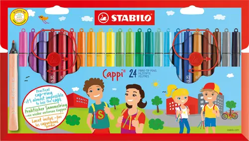 Cappi rotulador Medio Multicolor 24 pieza(s) - Imagen 1