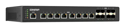 QSW-IM3216-8S8T switch Gestionado L2 10G Ethernet (100/1000/10000) Negro - Imagen 3