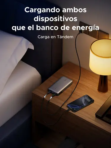 90597A batería externa 25000 mAh Gris - Imagen 7