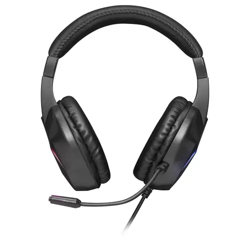 MH122 Negro, Cascos Gaming FRGB Over Ear con Micrófono, Sonido HiFi, Cancelación de Sonido, Ultraligeros, PS4 PS5 Xbox Switch Tablet Windows Mac - Imagen 2