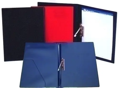 CARPETA MINICLIP LAT. IBERP.PVC Fº AZUL