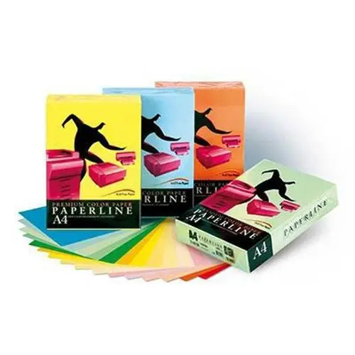 FABRISA PAPEL DIN A4 80GR 1 PAQUETE DE 500 HOJAS COLOR ROJO (RED)