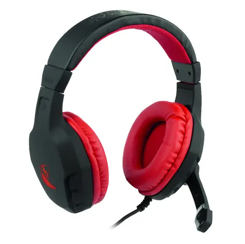Drakkar 61881187304 auricular y casco Auriculares Alámbrico Diadema Juego Negro, Rojo - Imagen 3