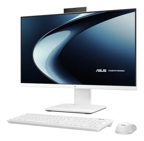 V400 AiO V440VAK-WPC1700 - Sobremesa todo en uno 23.8" Full HD (Intel Core 7 240H, 16GB RAM, 512GB SSD, Graphics, Sin Sistema Operativo) Blanco - Teclado QWERTY español - Imagen 2