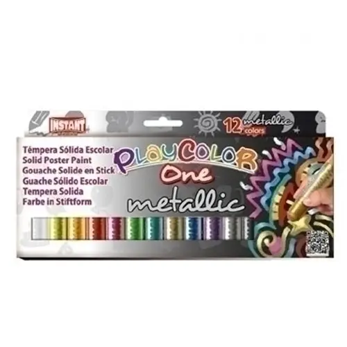 TEMPERA PLAYCOLOR MET. ONE C/12