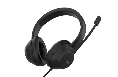 NXAUSB02 auricular y casco Auriculares Alámbrico Llamadas/Música USB tipo A Negro - Imagen 2