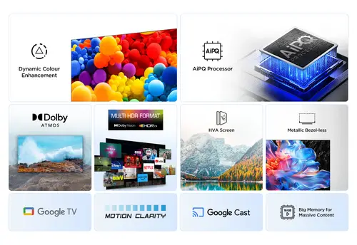 V6C 55V6C Televisor 139,7 cm (55") 4K Ultra HD Smart TV Wifi Metálico 270 cd / m² - Imagen 3