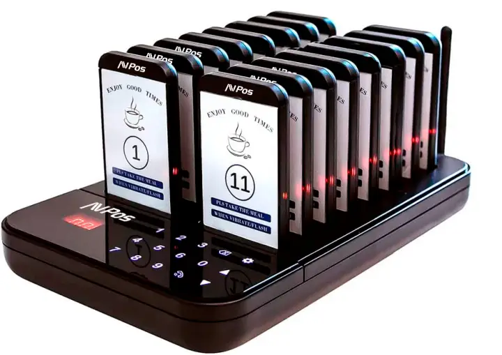 AVP-AC-T16 receptor de radio Negro