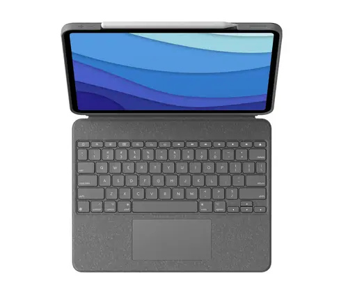 920-010211 teclado para móvil QWERTY Español Smart Connector Gris - Imagen 4