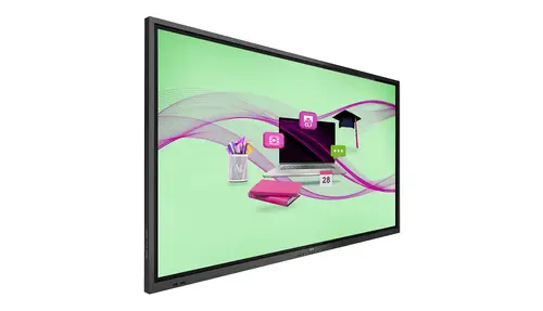 Signage Solutions E-Line Pantalla plana para señalización digital 165,1 cm (65") ADS Wifi 350 cd / m² 4K Ultra HD Negro Pantalla táctil Procesador incorporado Android 10 - Imagen 1