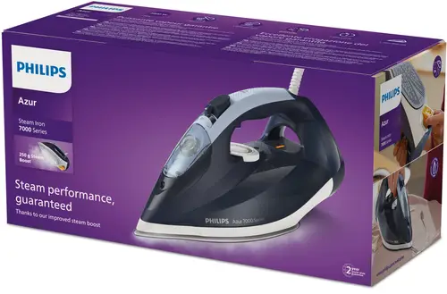 7000 series DST7030/20 Plancha de vapor HV de color azul oscuro - Imagen 3