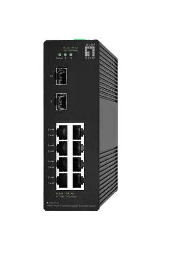 IGS-2110 switch Gestionado L2 Gigabit Ethernet (10/100/1000) Negro - Imagen 1