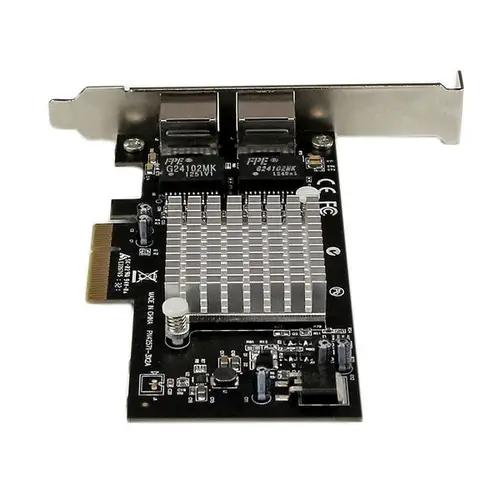 Tarjeta Adaptador de Red PCI Express PCI-E Gigabit Ethernet con 2 Puertos RJ45 Chipset Intel i350 - Imagen 4