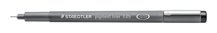 Pigment Liner 308 rotulador de punta fina Fino Negro 1 pieza(s)